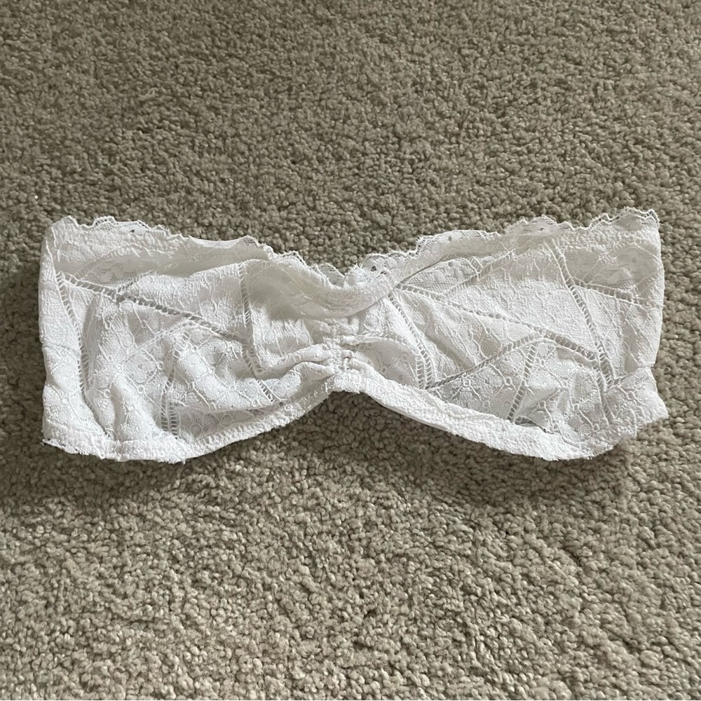 Free People Strapless Lace Bandeau